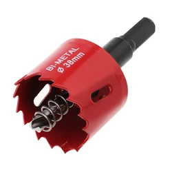 38mm M42 HSS Bi-Metal Hole Saw Drilling Hole Cutter Tools for Wood Boards / Plastic Drywall / Metal Sheet, HSS Bi-Metal Hole Saw