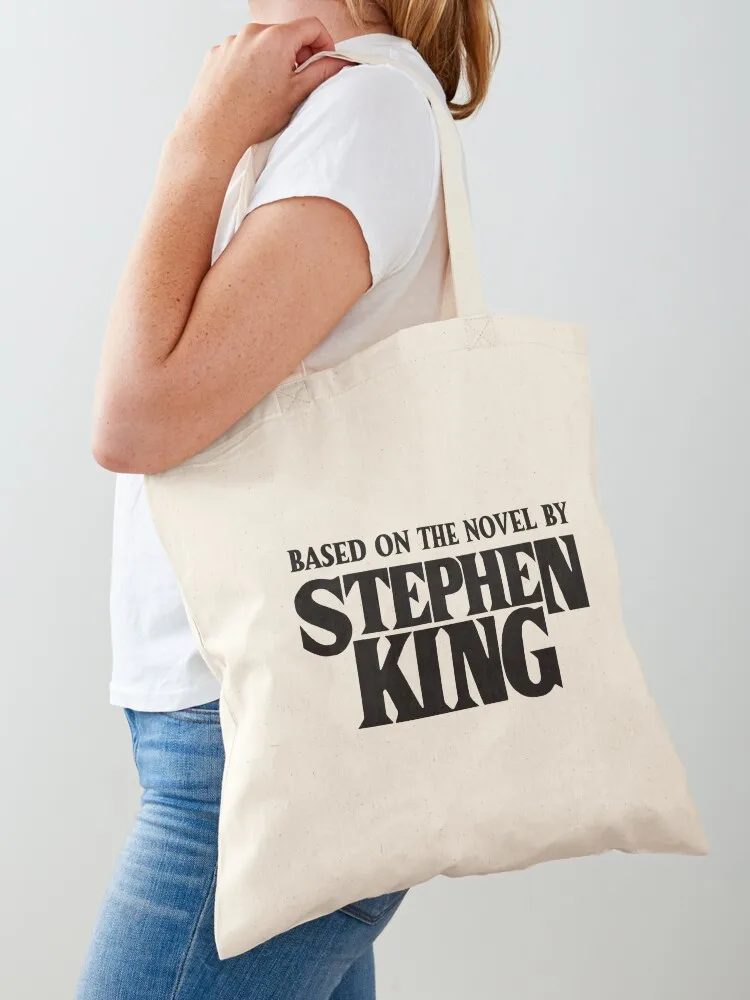 Based on the Novel - White Tote Bag tote women men's Canvas for women shopper bags for women Canvas