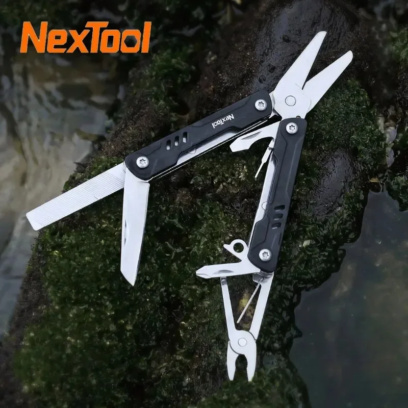 

NexTool Mini Sailor Scissors Version 10 in 1 EDC Multitools Hand Pliers Tools Mini Pocket Folding Knife Scissors Screwdriver