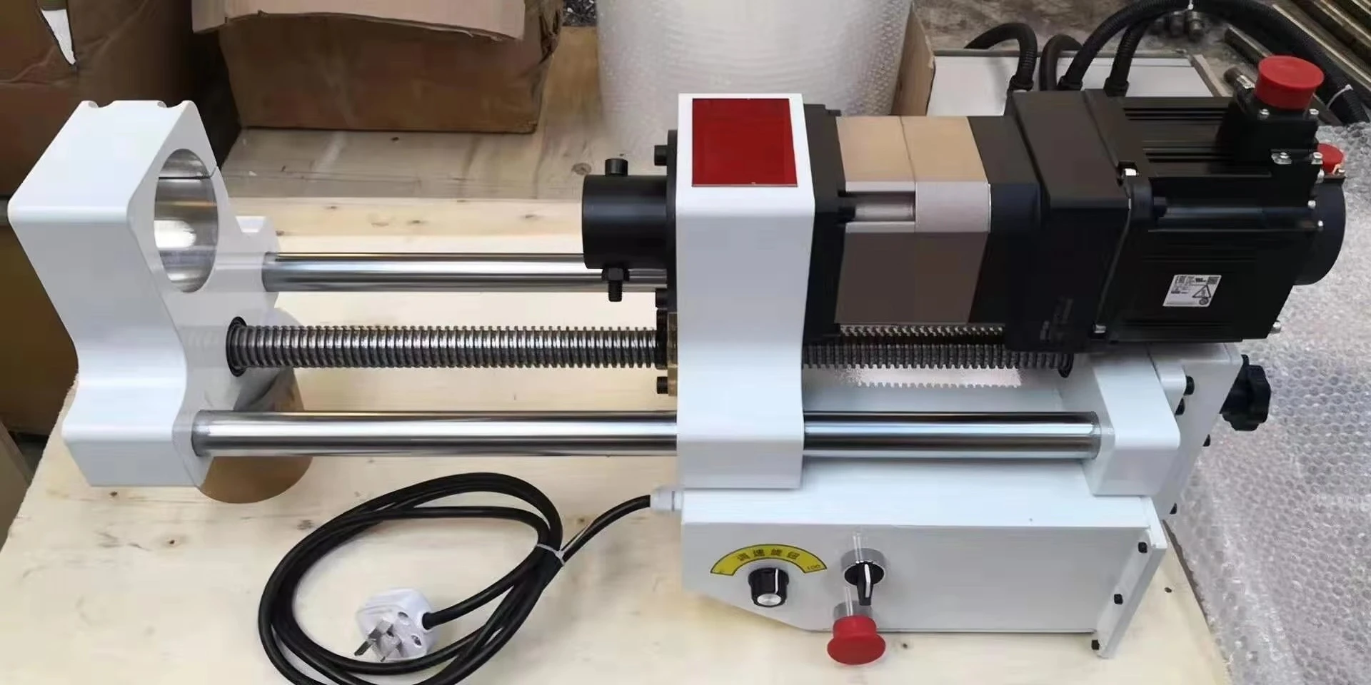 Portable Line Boring Machine Servo Motor Driven 60mm Boring Bar Excavator Dozer Repair