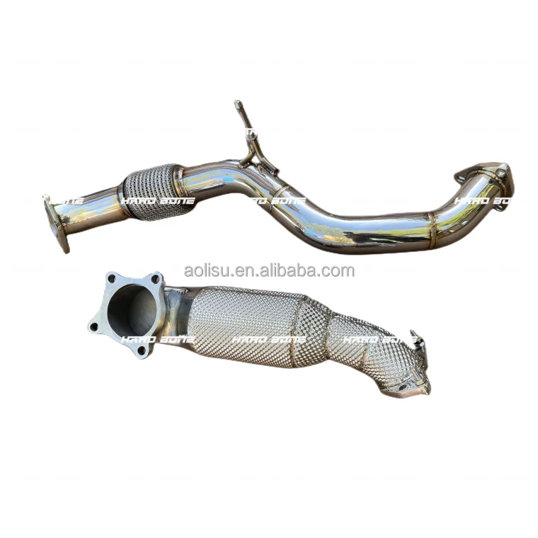 

Best Performance Exhaust Downpipe With Heat Shield For Honda 10Th Gen Civic Si 2016-2021 Exhaust Pipes