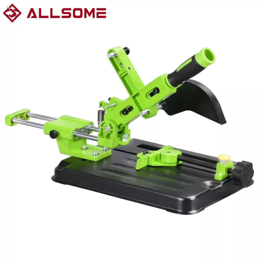 ALLSOME Angle Grinder Stand Angle Grinder Holder Woodworking Tool DIY Cut Stand Grinder Support Dremel Power Tools Accessories