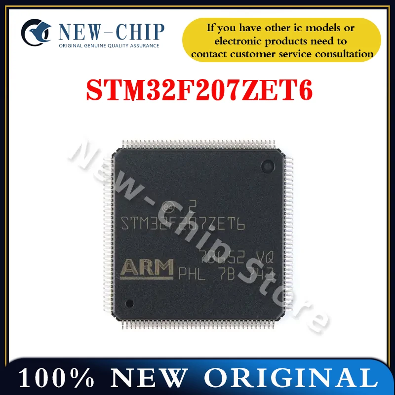 1 PZ-50 PZ/LOTTO STM32F207ZET6 STM32F207 STM32F LQFP-144 BRACCIO Cortex-M3 Nuovo Originale