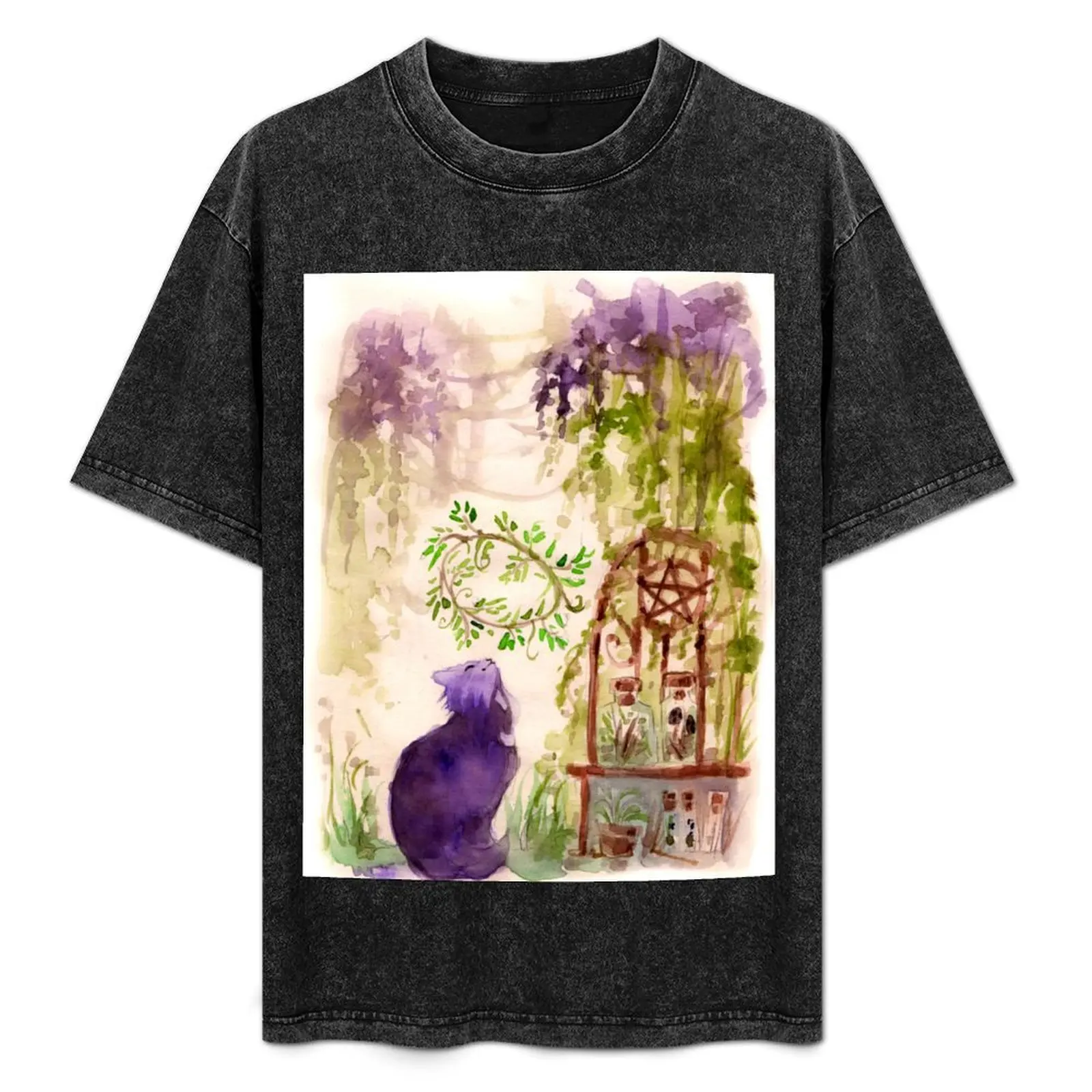 

Witch's Garden T-Shirt oversized t shirt hippie clothes for a boy mens champion t shirts