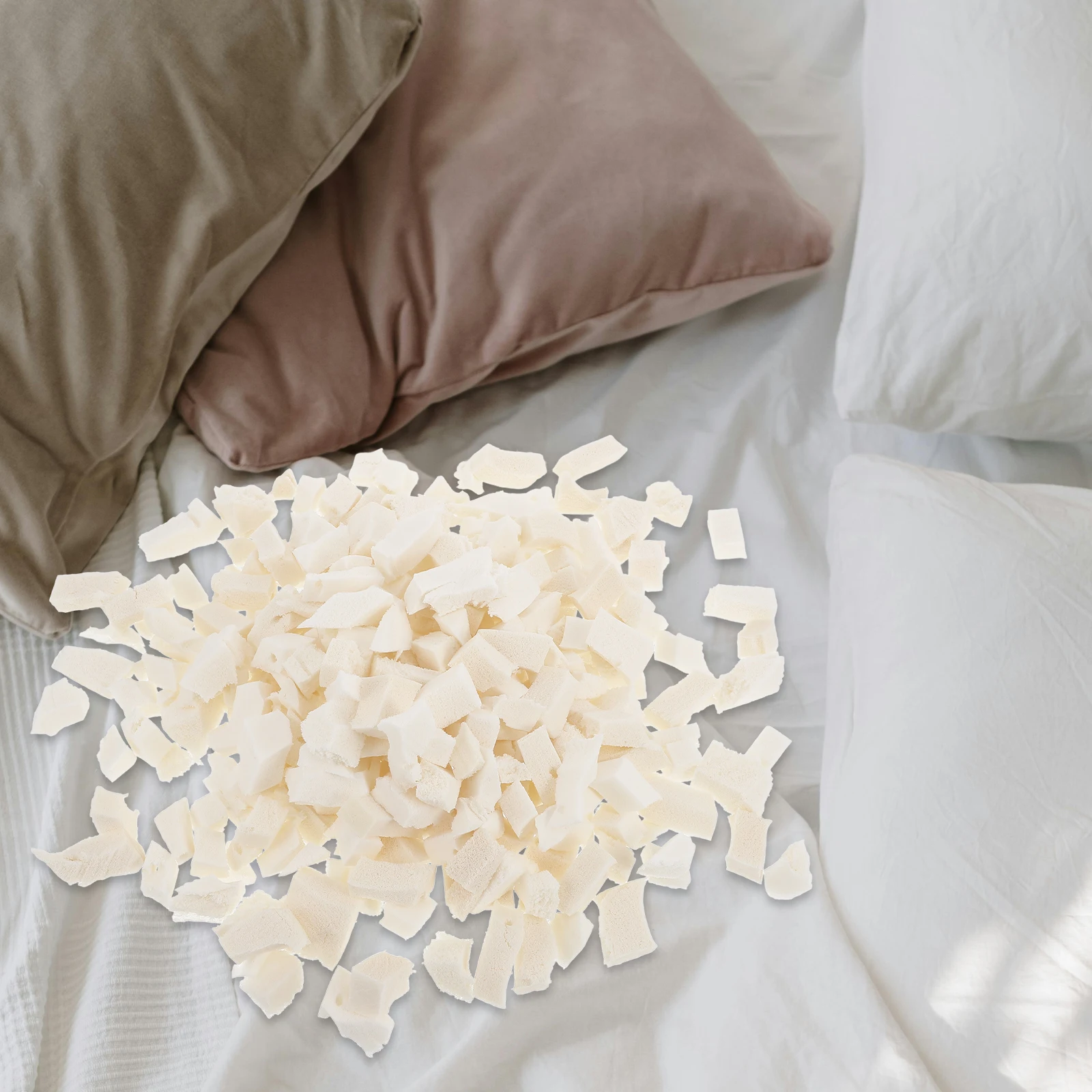 

Latex Pillow Filling Couch Cushions Bean Bag Chairs Stuffing Breathing Elastic Reusable Foam Beads Comfortable Support Home