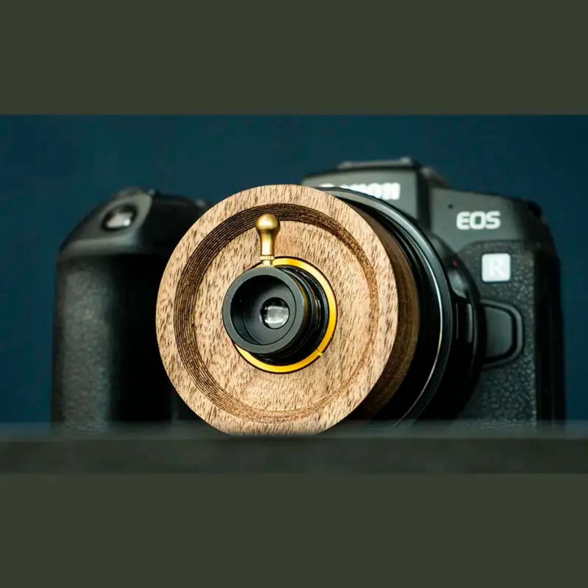 Wood Biscuit Fixed Focus Free 55mm Prime Lens Wooden For Mirrorless Sony E Fuji FX Nikon F Canon EF EFM M43 Mount 카메라 레인커버