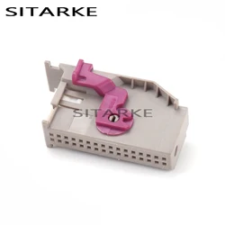 1 Set 32 Pin Gray Automotive ECU Plug 1J0972977G Instrument Dashboard Connector Compatible with 1719058-4 1719057-4