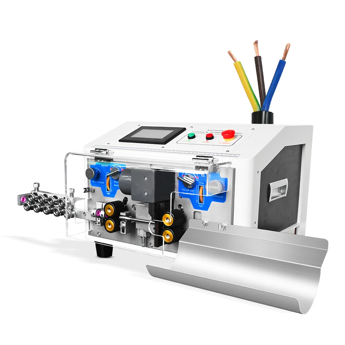 

Stripping and cutting cable manufacturing equipment Automatic stripping machine