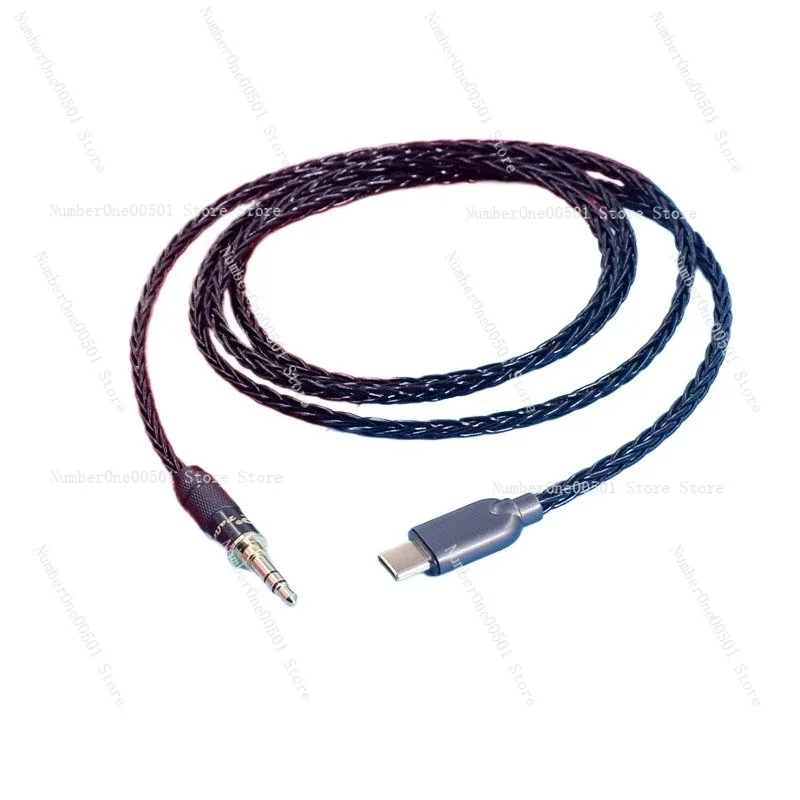 Headphone Upgrade Cable for PX8 PX7 S2E S2 S3 PI7 USB C to 3.5mm 4.4mm Balanced Cable