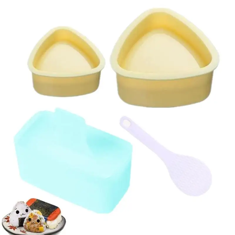 Kit de molde para Sushi Rectangular, fabricante de musubi para spam, Kimbap Onigiri, herramienta de prensa de bolas de arroz, vajilla para el hogar y al aire libre