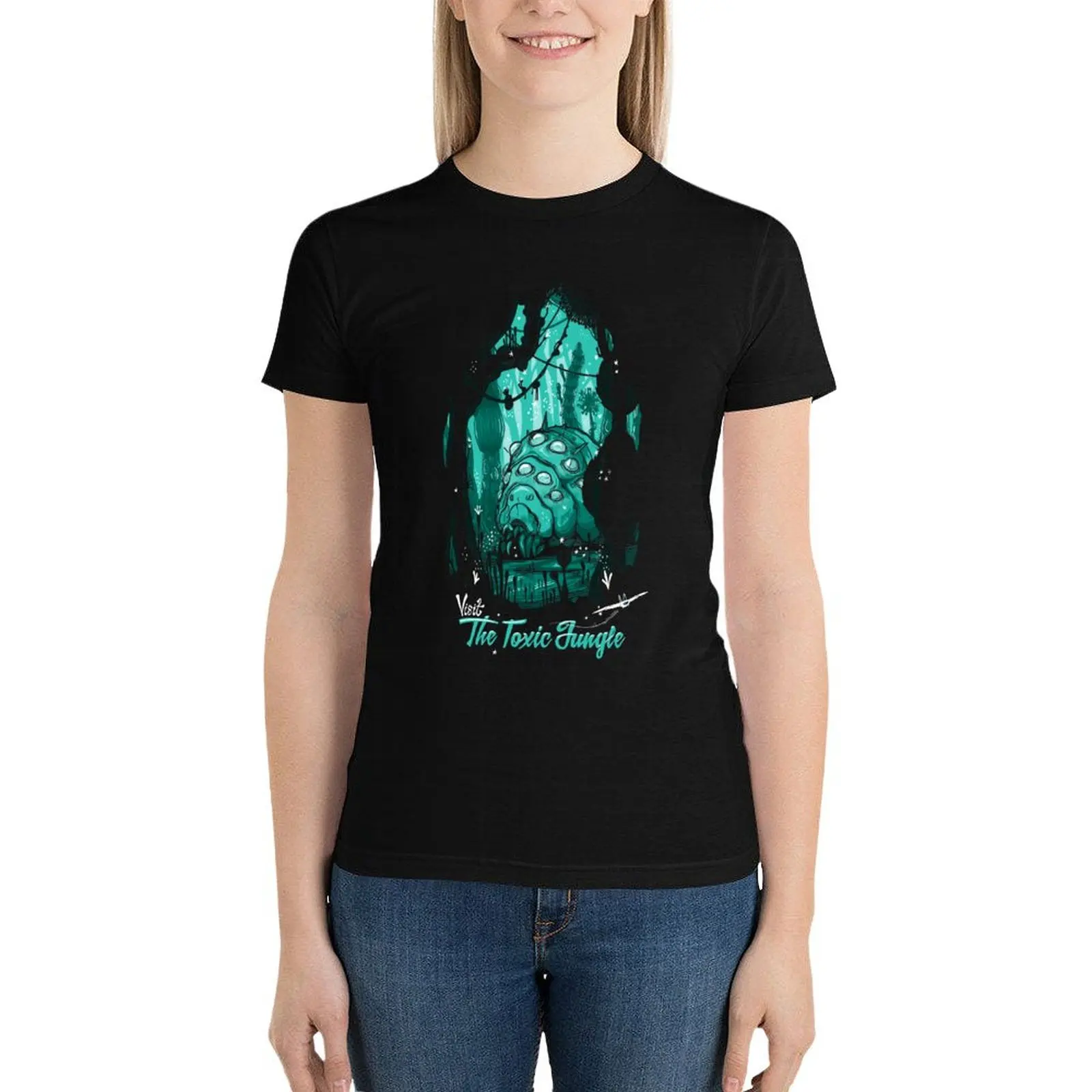 

Toxic Jungle T-Shirt summer top summer clothes Women's t-shirt