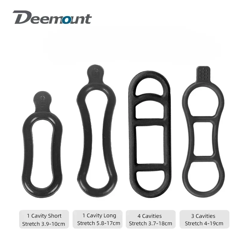 

10/5 шт. гелевый ремешок для велосипедных фар, задний фонарь, крепление на руль, светодиодный светильник, держатель фонаря, банджи, эластичные резиновые ремни