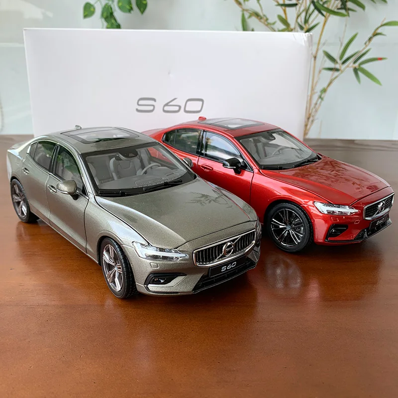 

Модель автомобиля Dealer Edition, масштаб 1:18, Volvo Asia, S60, S60L, литая модель для коллекций, демонстрации и подарка другу