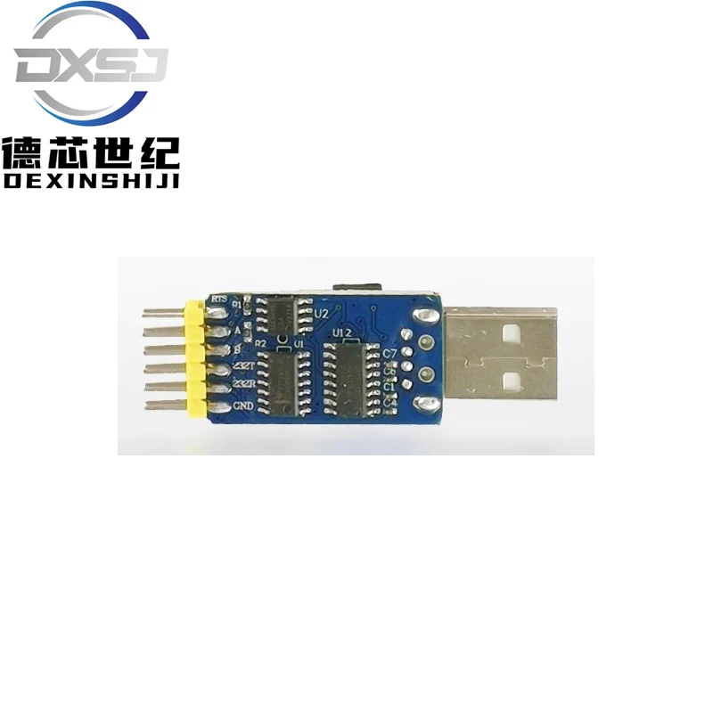 Six-in-one multi-functional USB-to-UART serial port module CP2102, usb TTL485 mutual conversion to 232 self-recoveryV