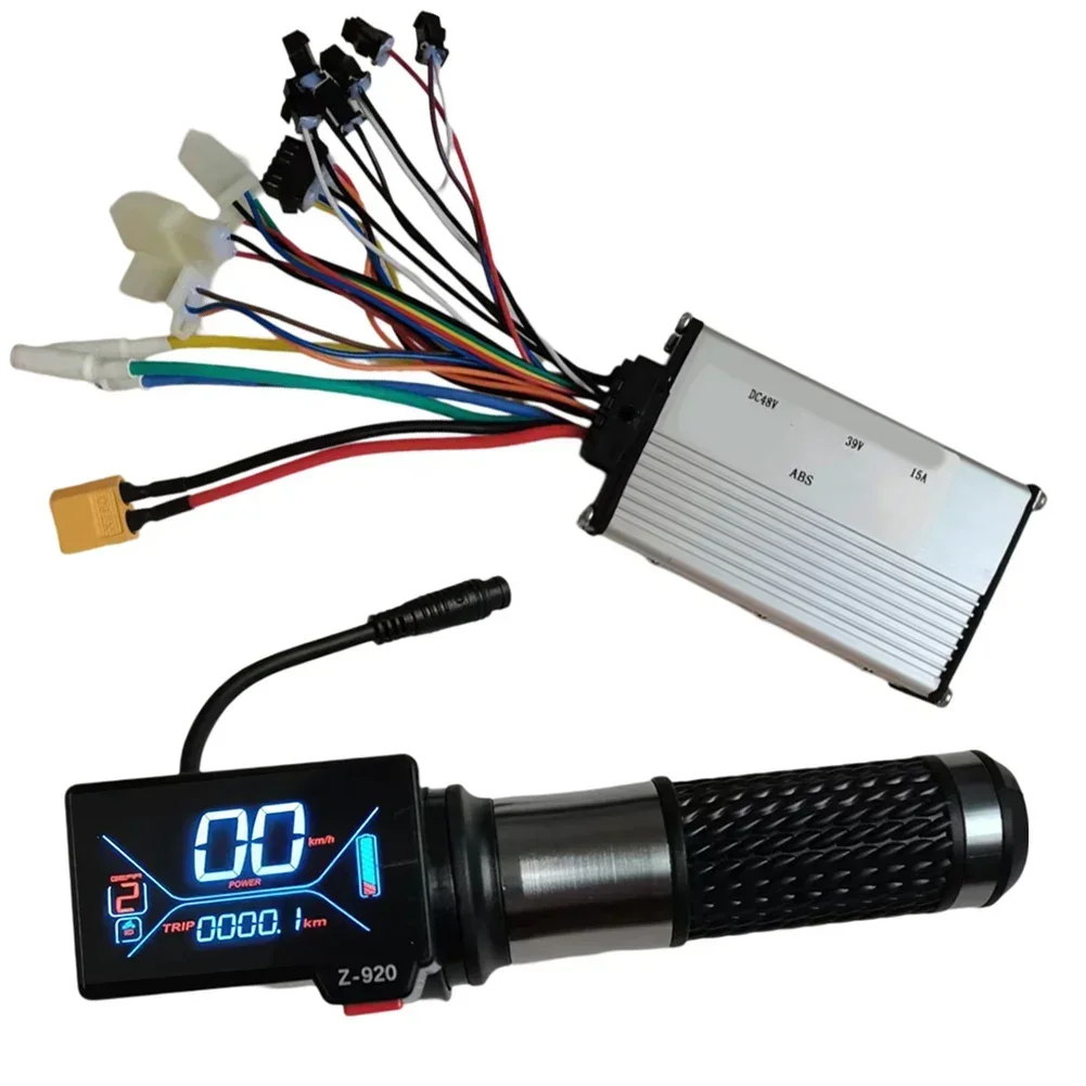 Z920 Electric Scooter Controller Throttle Kit For Kugoo Left Pull LCD Handlebars Accelerator Controller E-scooter Modified Parts