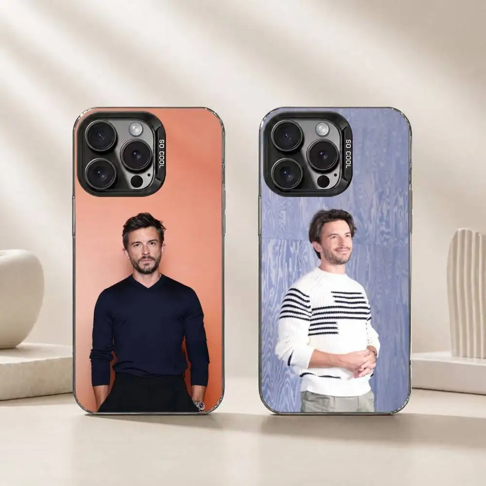 Jonathan B-Bailey Actor gift Phone Case For iPhone 18,17,16,15,14,13,12,11 Plus,Pro Max,XS,Colorful Silver Black Cover