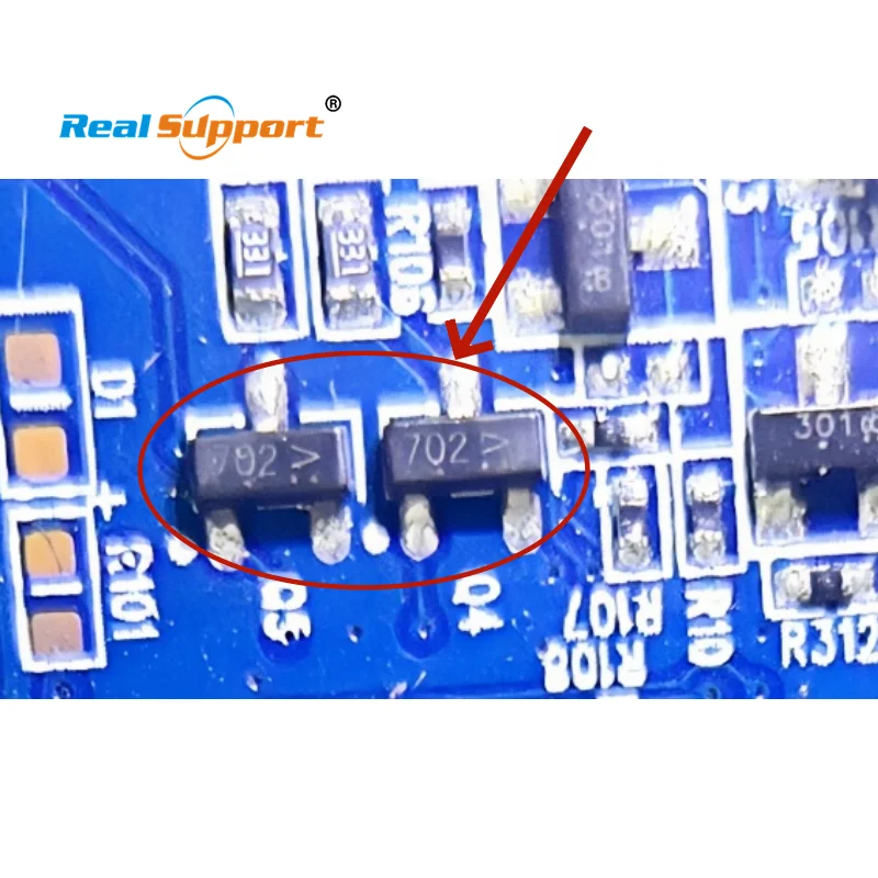 New Original MOS 2N7002LT1G marking 702 60V 115mA  field effect transistor SMD MOSFET SOT23