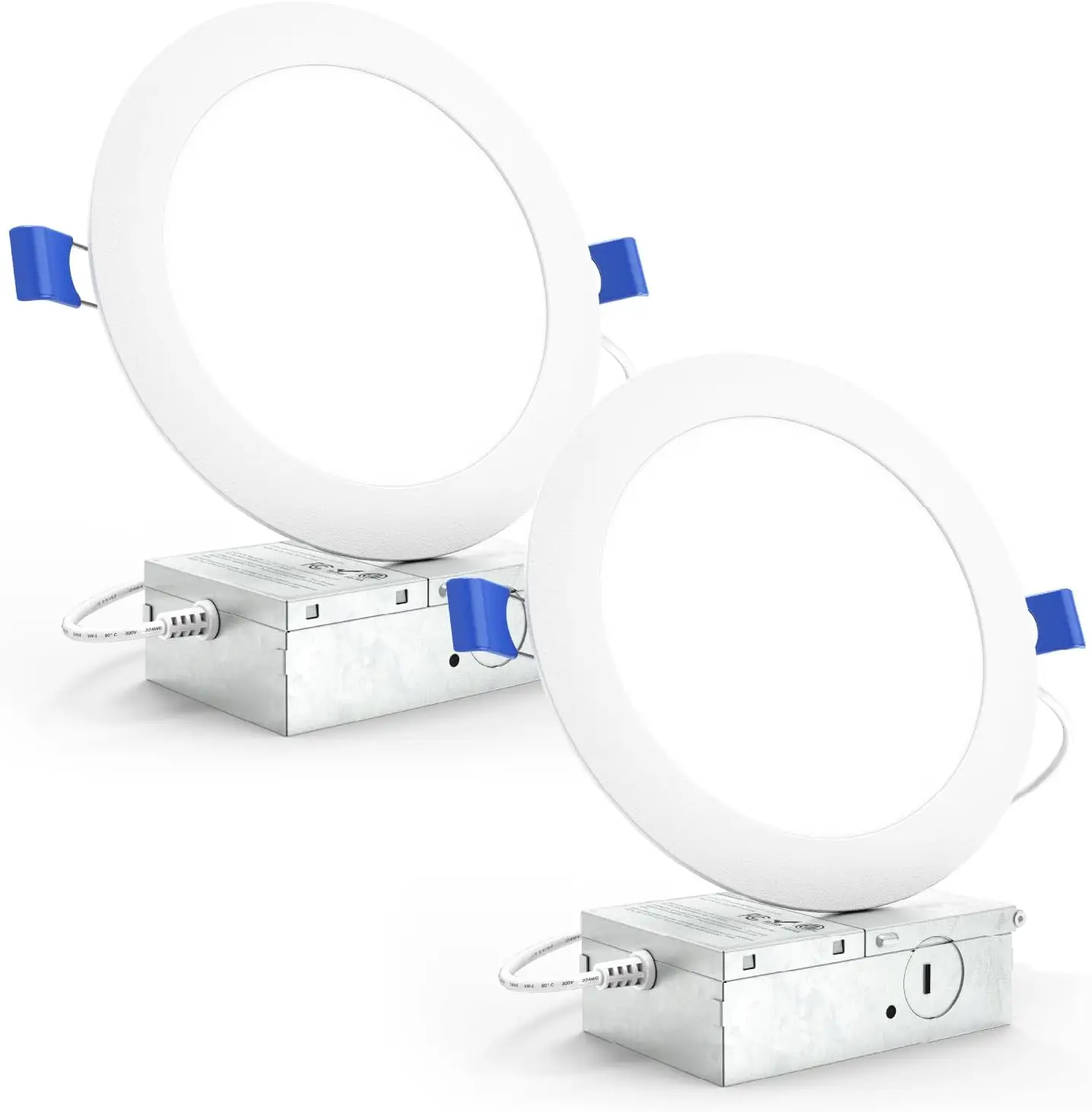 

Светодиодные потолочные светильники Sunco 6 футов Canless, 850LM, 14W (100W Eq), 4000K Cool White, с регулируемой яркостью, 50000H, ETL, 2 шт.