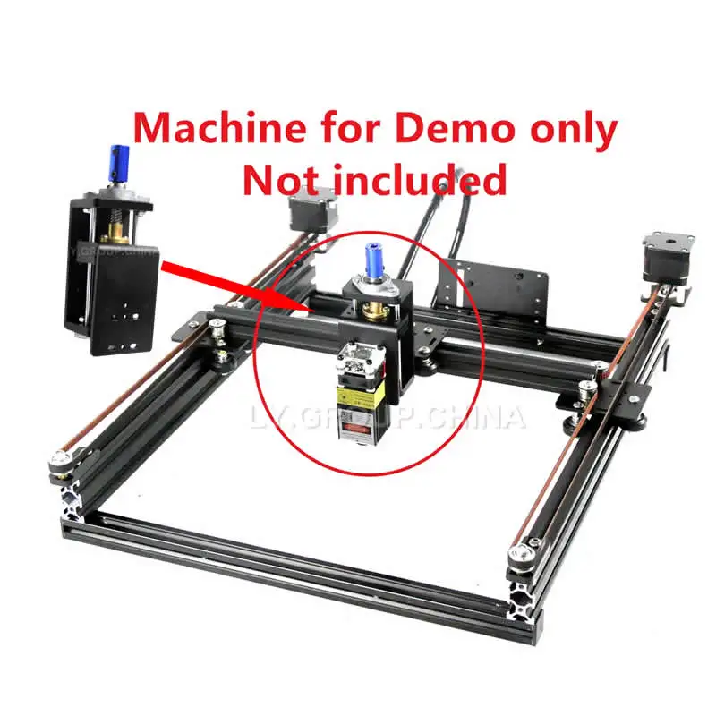 

Diode Laser Z Axis Module Level Adjustable Clamp Manual Adjust Height of Laser Head for Laser Engraving Machine Wood Cutter Kit