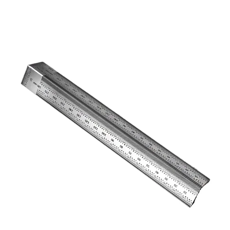 For Carpenter Scribing Tools Daquan Line Ruler Stainless Steel Hole Ruler Scribing Mark