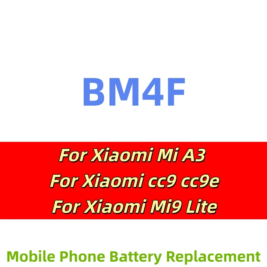 Latest Production Date BM4F For Xiaomi Mi A3 CC9 CC9e CC9 Mi9 Lite 4030mAh Bateria Batteries+Free Tools