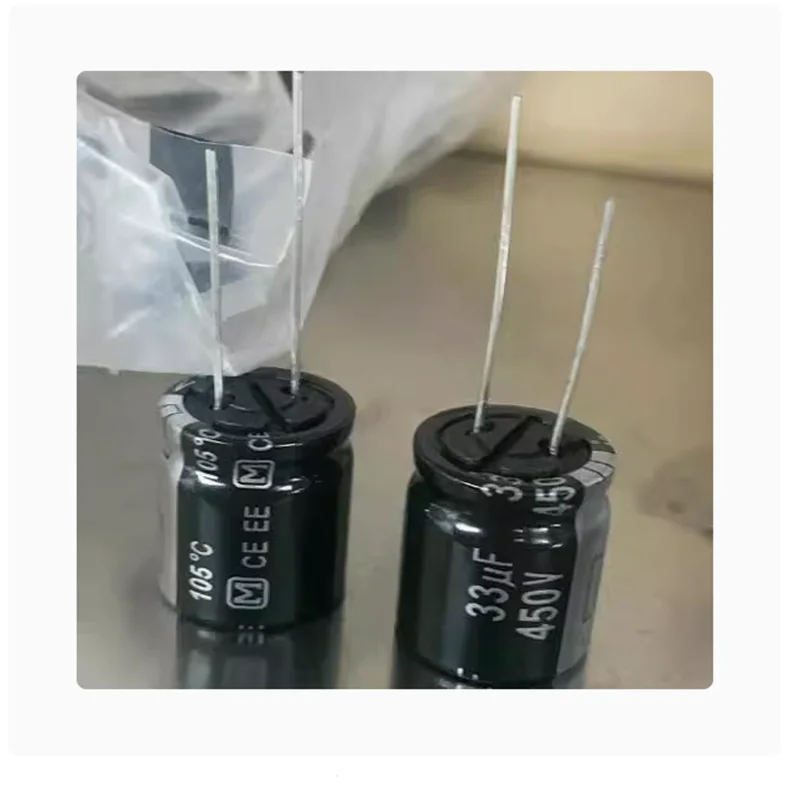 10PCS 450V 3.3UF 33UF 전해 콘덴서