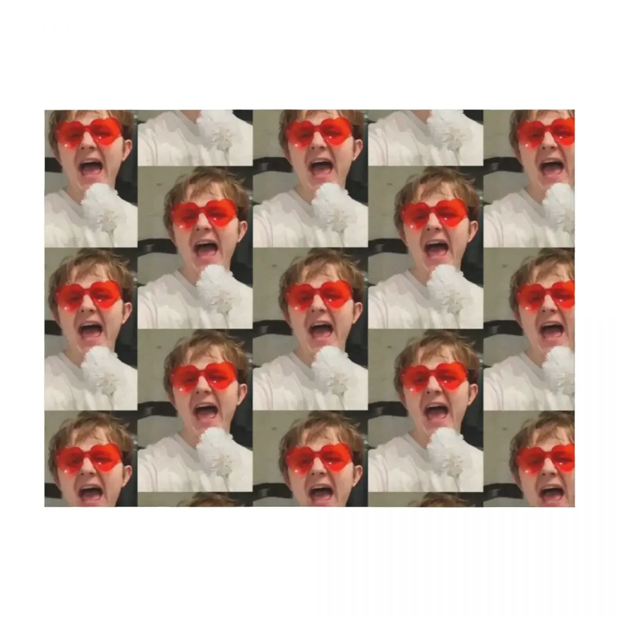 

Lewis Capaldi - Heart Sunglasses Throw Blanket Blankets For Sofas Sofa Quilt Sofa Furrys Blankets