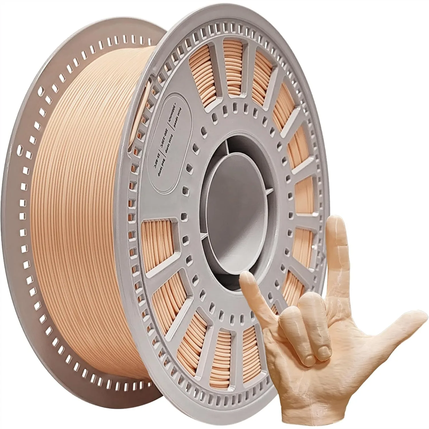 

High Speed PLA Filament 1.75mm, Tough Hyper PLA for Fast 30-600mm/s Printing, ±0.03mm Accuracy, Tangle-Free, 1KG Spool for FDM