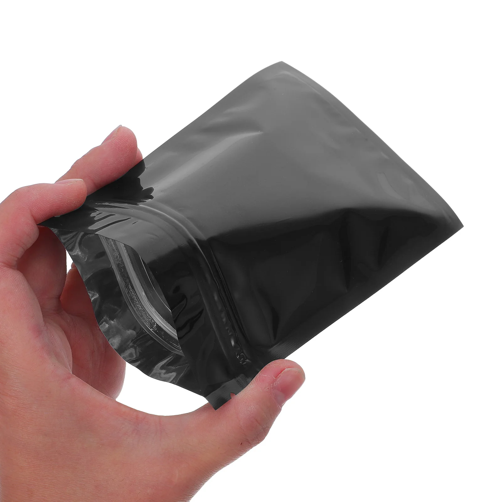 

100 Pcs Foil Zipper Bags Airtight Sealed Resealable Storage Baggies Food Grade Durable Heavy Duty Suitable C y Coffee Nuts Tea