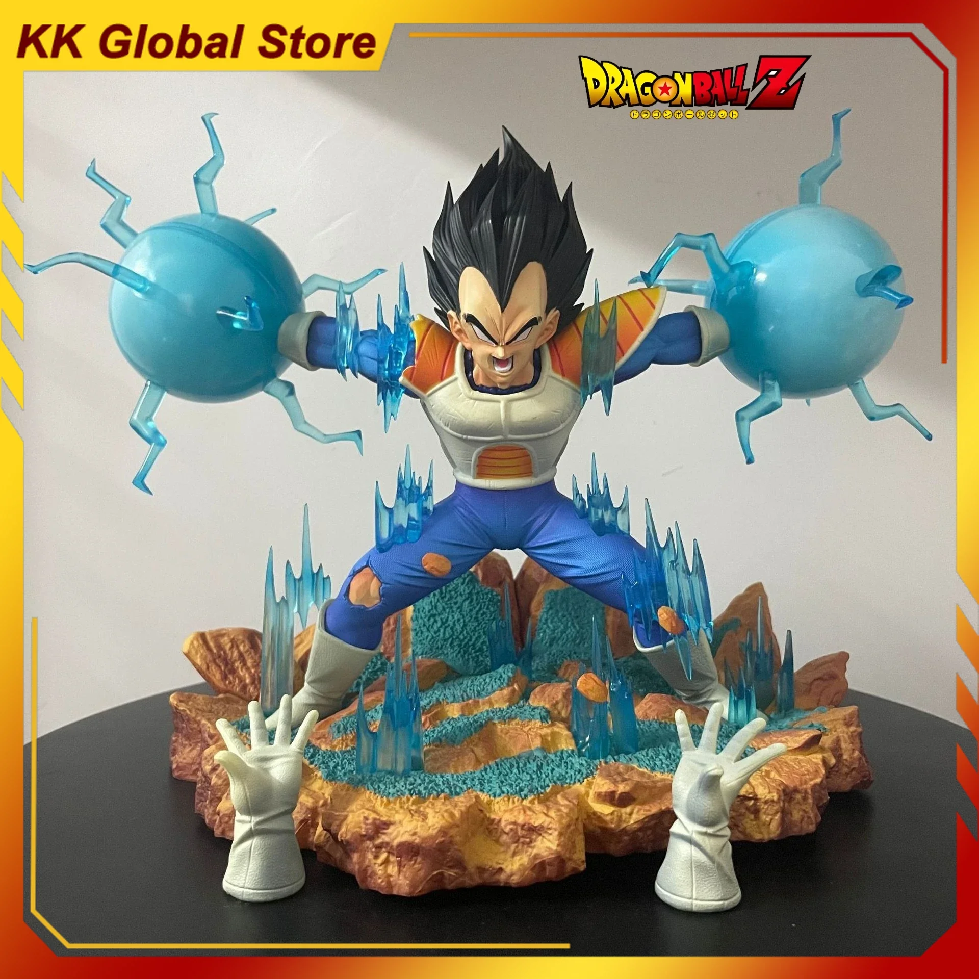 

22cm Dragon Ball Anime Figure Saiyan Vegeta IV Peripheral PVC Model Statue Desktop Decoration Ornaments Kids Birthday Gifts Toys