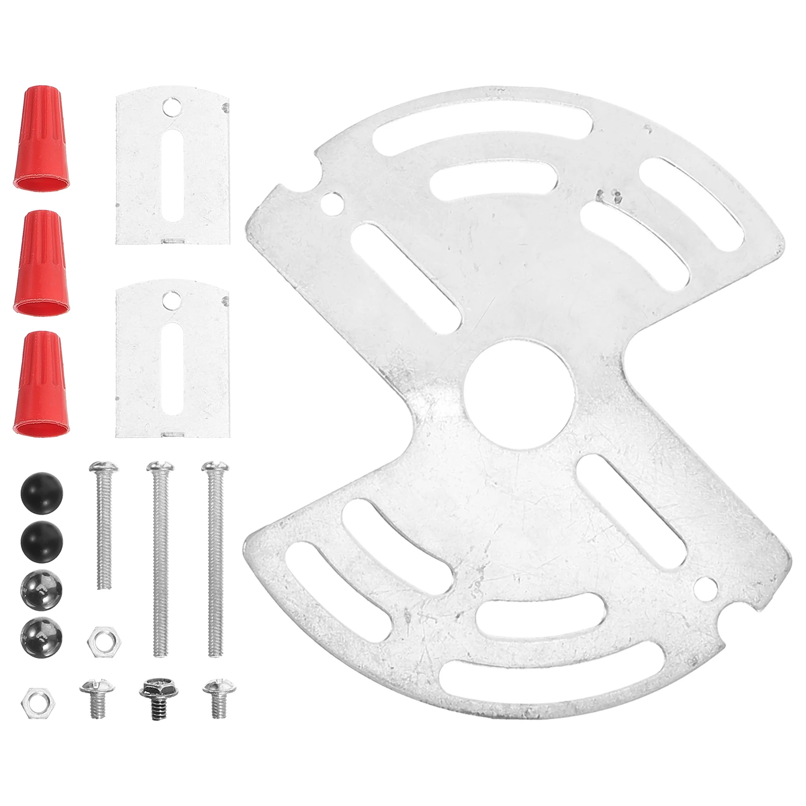 

Chandelier Mounting Kit 87g Round Iron Wall Ceiling Bracket Lamp Fixture Support Set Ceiling Light Brackets Wall Light Mounting