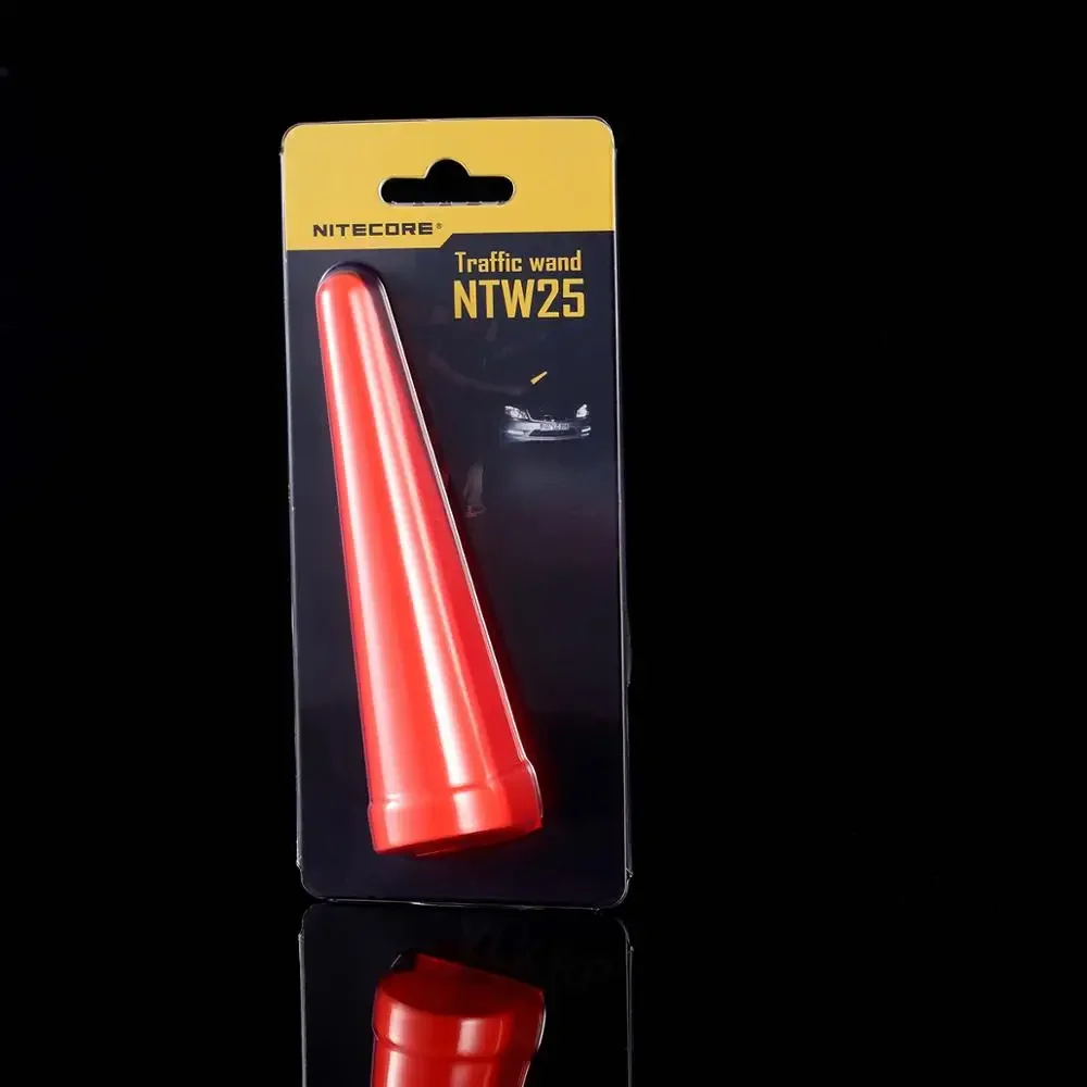 Nitecore NTW25 Led light Diffuser Traffic Wand Cone Tip Suitable for the flashlight with head of 25.4mm Travel kits