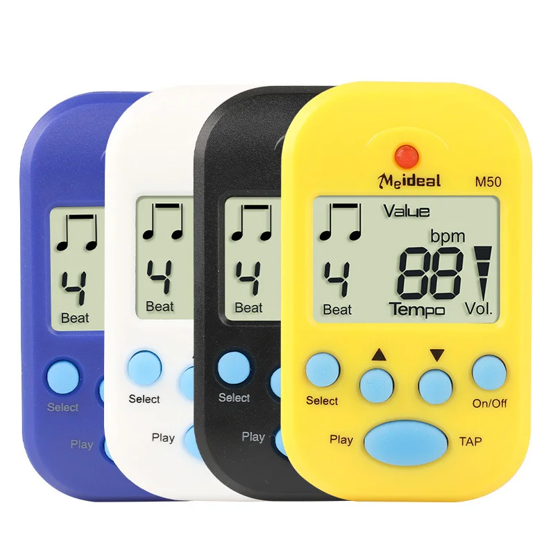 Guitar Digital Beat Tempo Universal Mini Metronome Mechanical Metronome High Accuracy with Clip