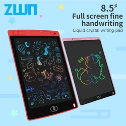 6.5/8.5/10/12/15/16In LCD Writing Drawing Board Graffiti Sketchpad Erasable Handwriting Pad Toy Art Painting Tool for Kids Gifts