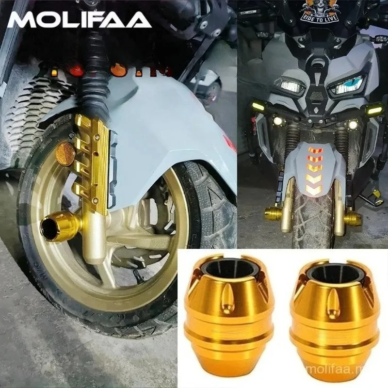 Motorcycle CNC Front Wheel Frame Sliders For SYM Husky ADV 150 Schock-Resistant Ball Fork Falling Protection Cover Accessories