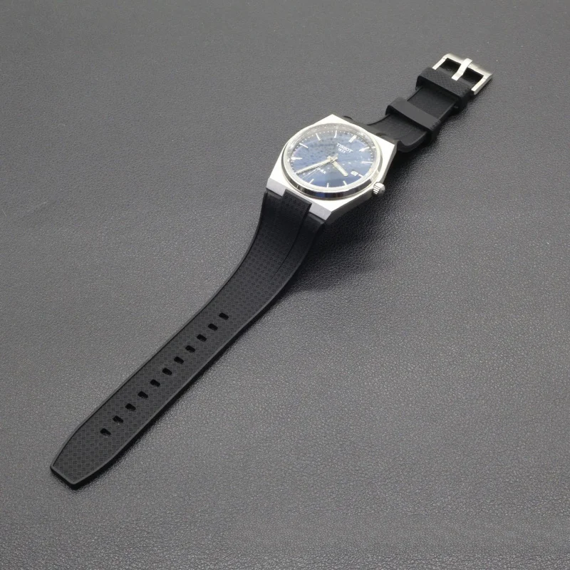 ApplicableCinturino in silicone liquido TissotSuper GamerT137.407/410Modello tessutoPRXWatch band12mm