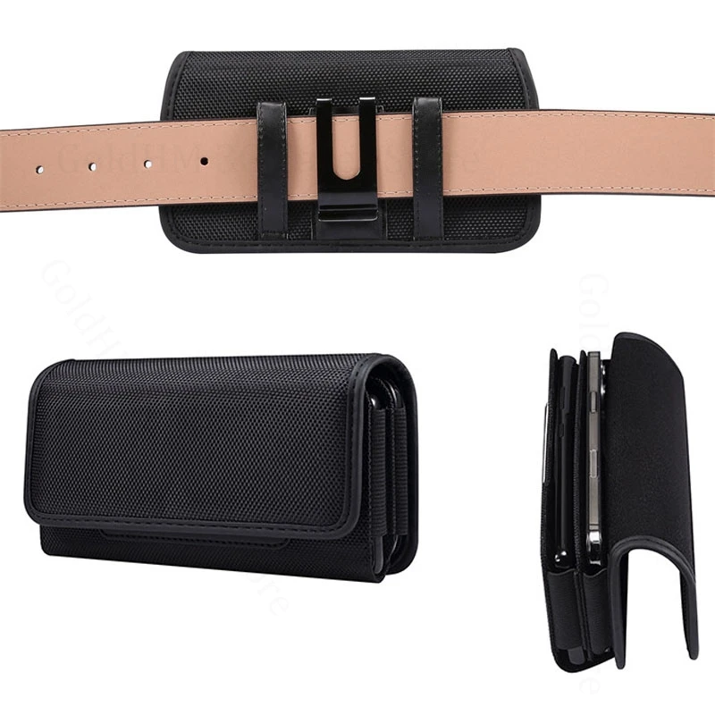 

Two Layers Phone Case Pouch For OPPO Realme Neo7 Turbo GT 7T Waist Bag Wallet Cover Realme GT7 Pro GT 6T GT5 GT3 Note 70T 70 60