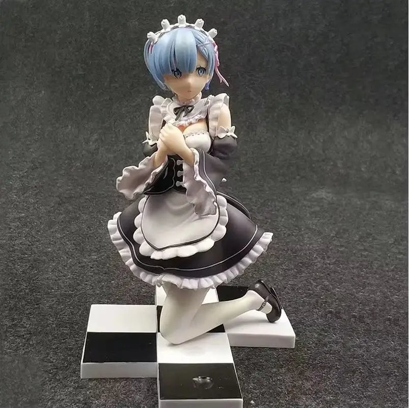 

Початок от царапин в другом мире, горничная Rem'S, сцена с кошачьими ушками, аниме, периферийные фигурки в штучной упаковке, украшения, игрушки, подарки