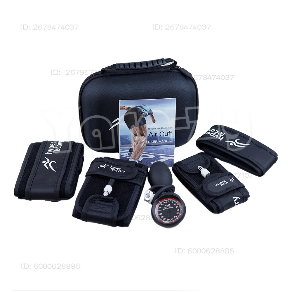 Smart Air Pump Controls The Cuffs of The BFR Current-limiting Training Arms and Legs. Durable Bite Trains Physi Bfr Cuffs