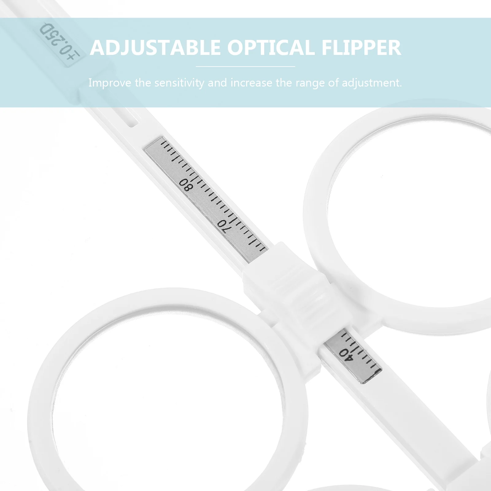 3 Pcs Glasses Accessories Flips Trial Lens Optometry Flipper Optical Adjustable