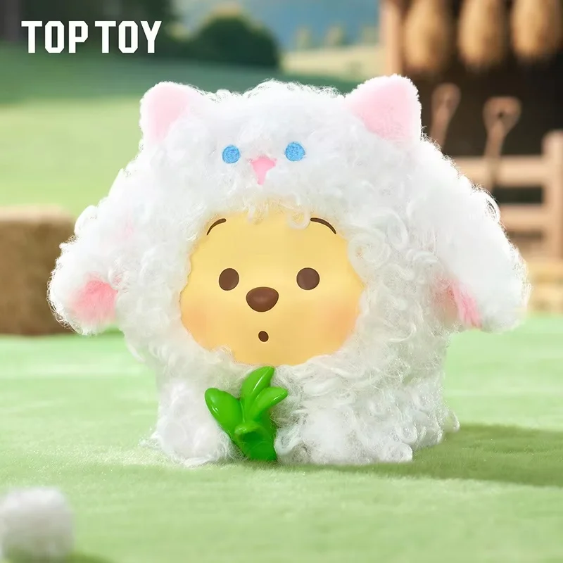 

Коллекционная игрушка-сюрприз Disney Winnie the Pooh Happy Farm: милые куклы-персонажи (Пигги, Курчак) для косплея, подарок для девочек