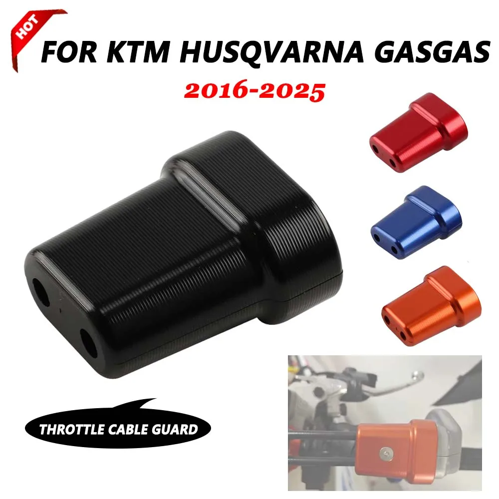 For KTM Husqvarna XC XCF XCW XCF-W SX SXF EXC EXCF TE TE i FE TX FX TC FC 125-500 for GasGas EX EC MC Throttle Cable Protection