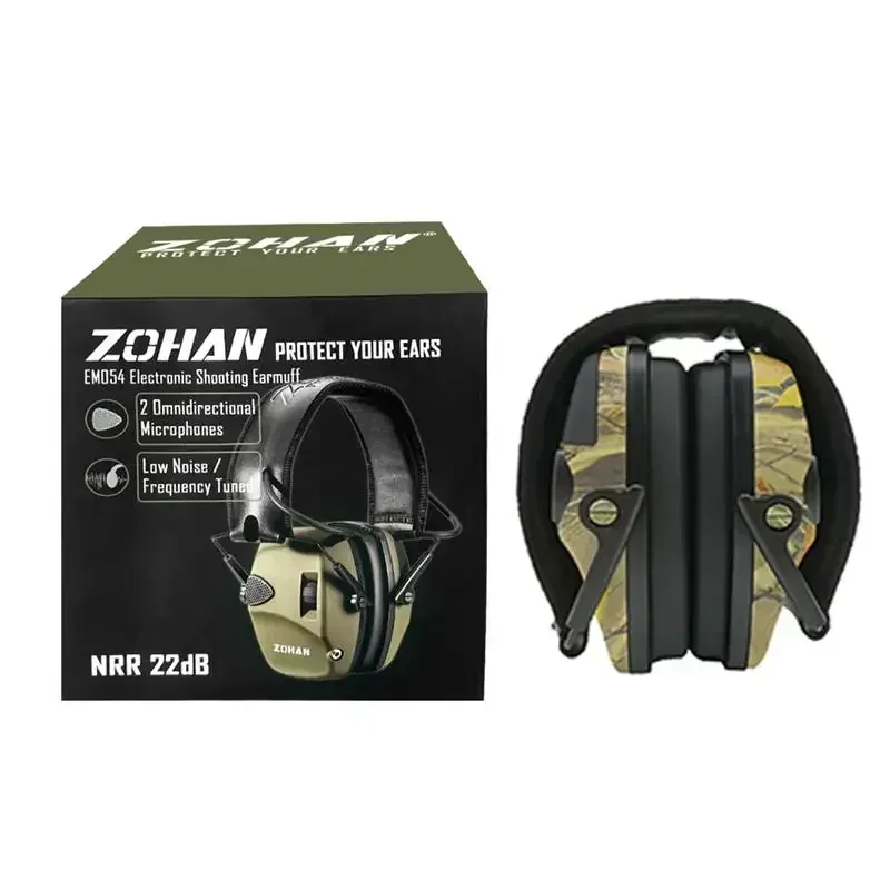 

US.EU Tactical anti-noise Earmuff for Hunting shooting headphones Noise reduction Electronic Hearing Protective Ear Protection