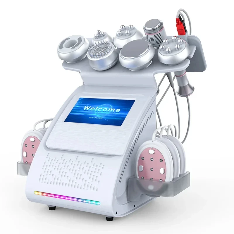 The Latest 9 In 1 80k Ultrasonic Cavitation Vacuum RF Laser Weight Loss Machine Suitable Body Sculpting Machine 2023