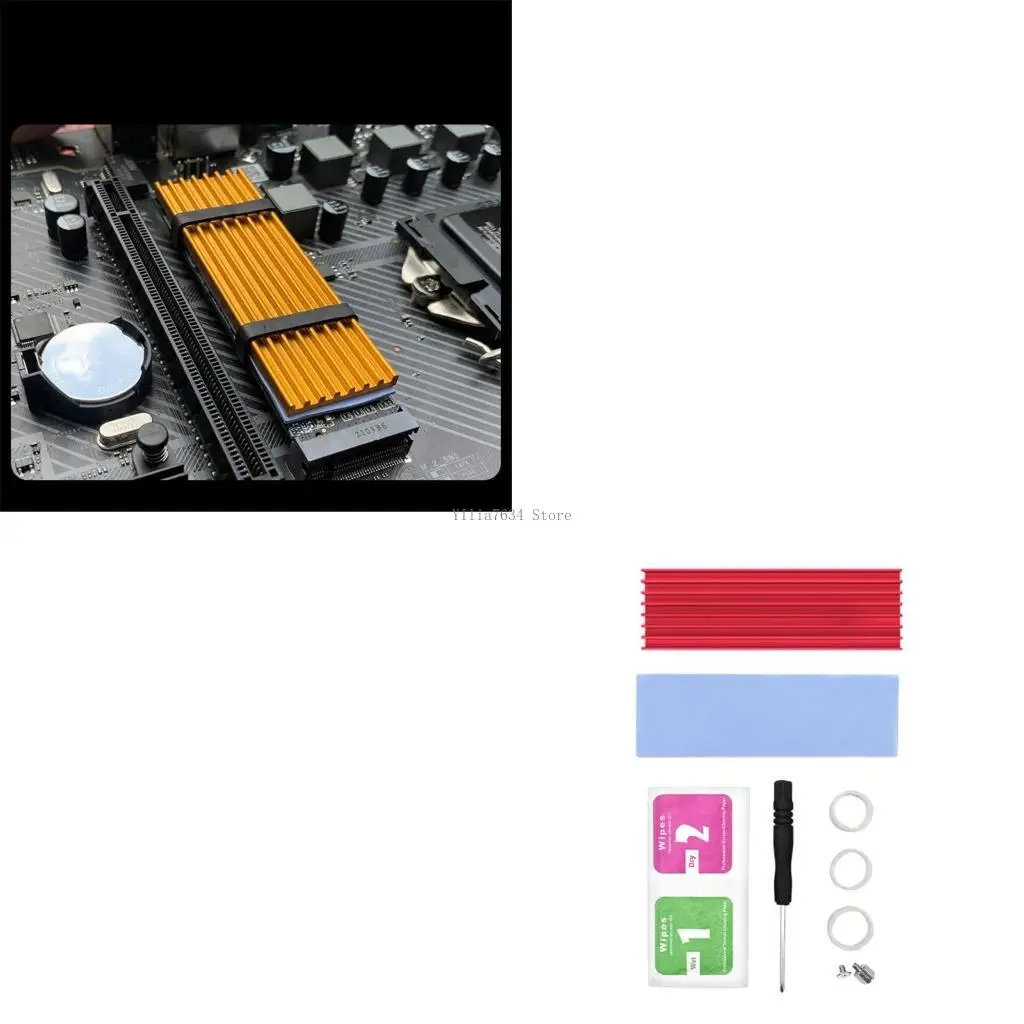 

PCI-E NVME for M.2 2230 SSD Heatsinks for M.2 NVME Hard Drive Cooler