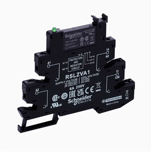 Original thin relay RSL1PVBU interface type ultra-thin sheet electromagnetic relay DC24V RSL1AB4BD