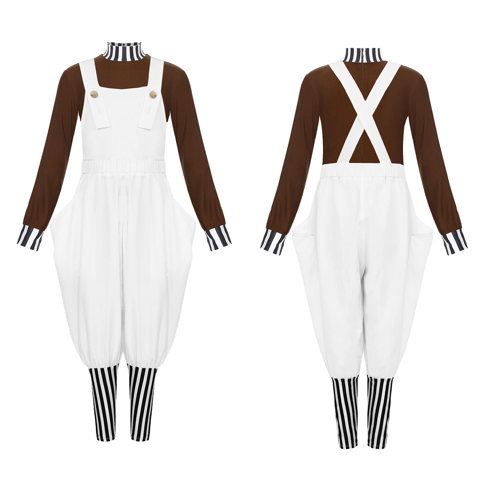 Boys Girls Chocolate Factory W - огляд і ціна Woodworking Overalls