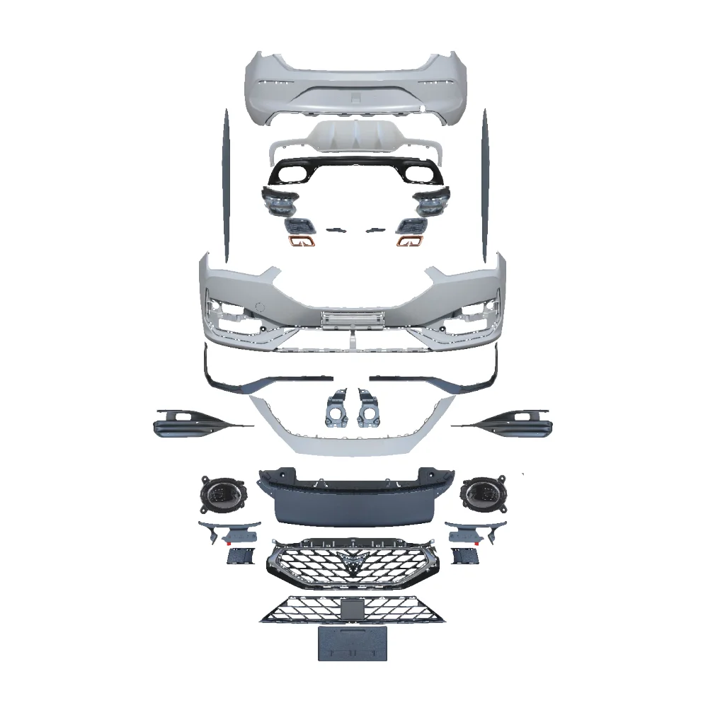 

High Quality Modified Facelift Body Kit Bumper Part Set Used for Seat LEON 2021 COPAR