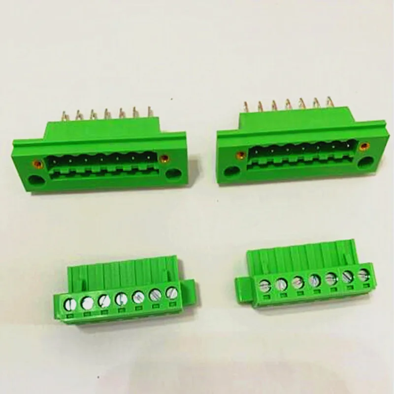 10pairs  Wall terminal 2EDGWB-5.08-2P - 24P/5.08mm 2P / 3P-24P pitch5.08mm Connectors and terminals