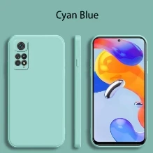 

Coque Square Phone Case for Xiaomi Redmi Note 9 9s 10 10s 11 11s 12 12s 9T 10T 11T 12 Pro Plus 4G 5G Liquid Silicone Cover Case